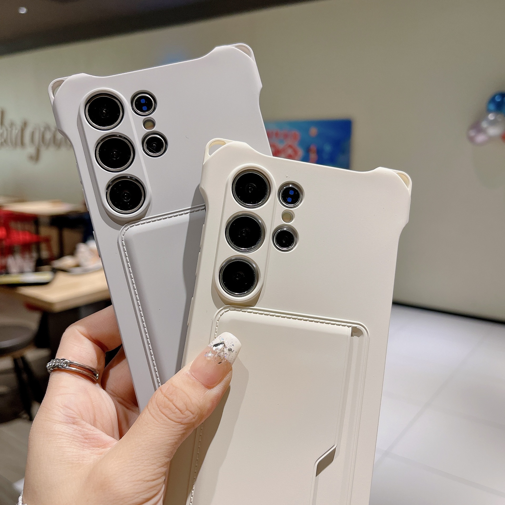 Soft Silicone Phone Case For S - Phone Cases With Card Holder บทวิจารณ์และราคา