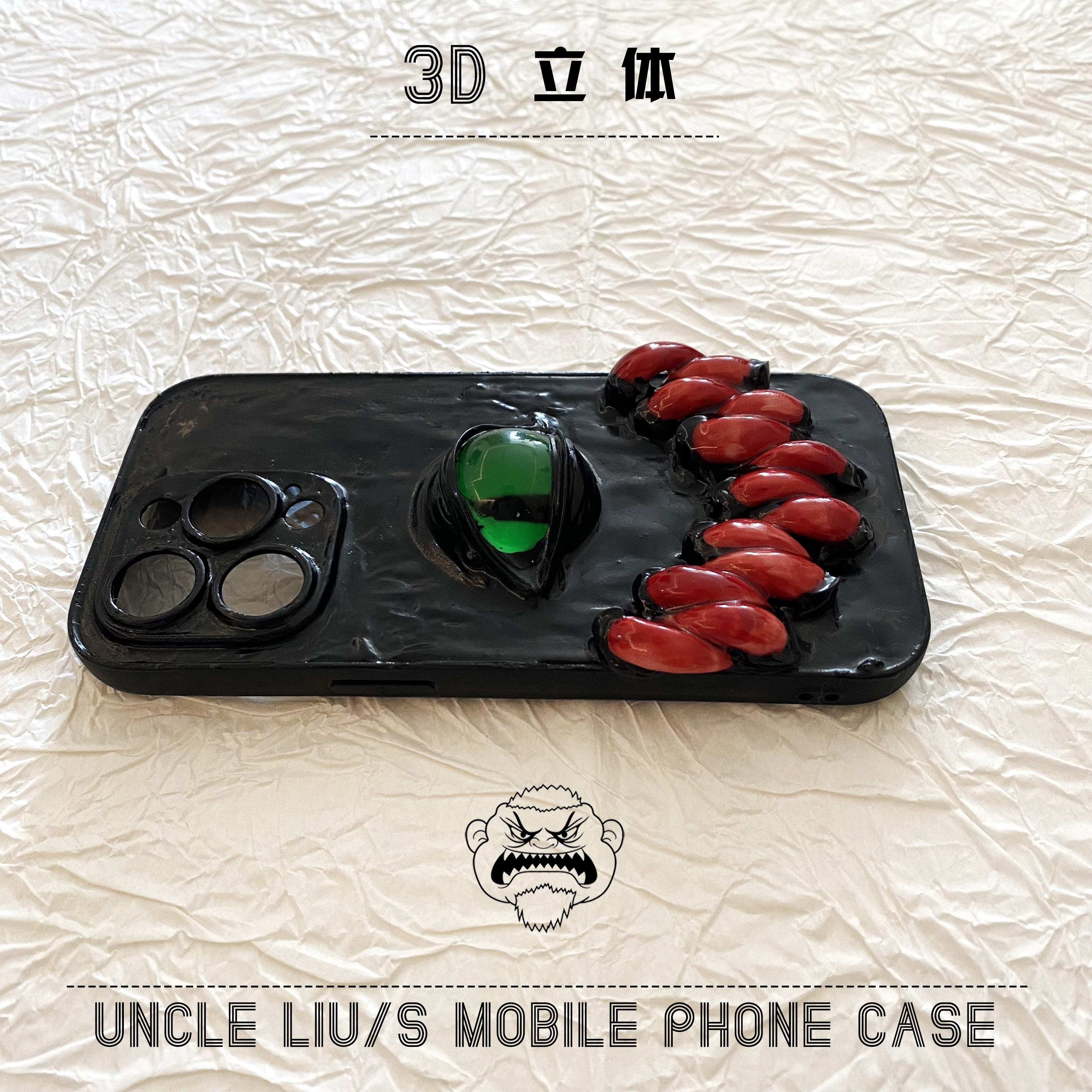 4138 Handmade 3D Scary Teeth E - Phone Cases Design Ideas บทวิจารณ์และราคา