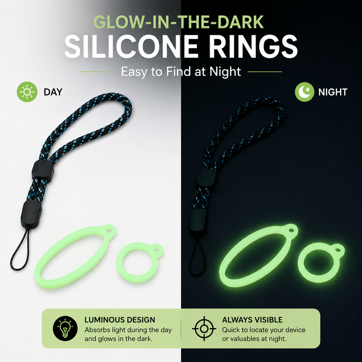 Universal Silicone Ring Lanyar - Phone Cases Vape บทวิจารณ์และราคา