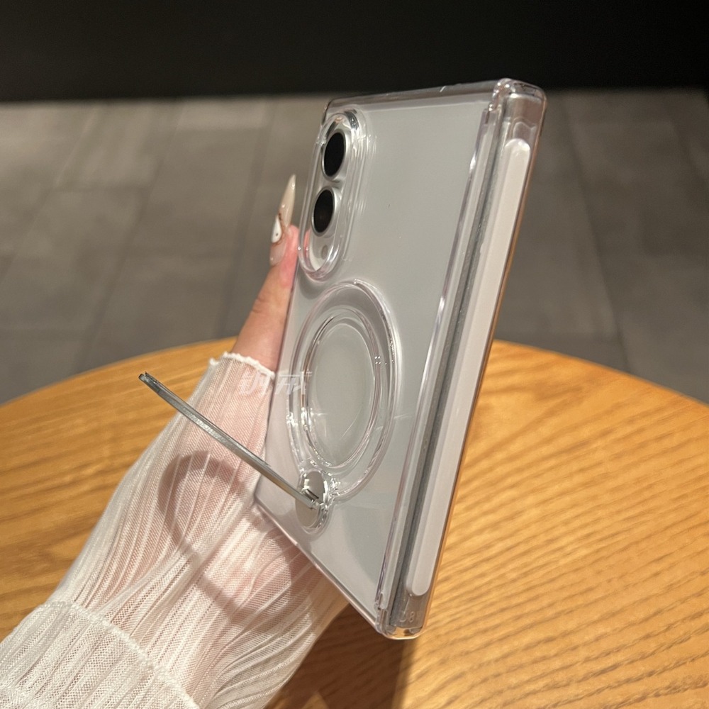 For Samsung Z Fold 8 Wide Case - Clear Magsafe Case บทวิจารณ์และราคา