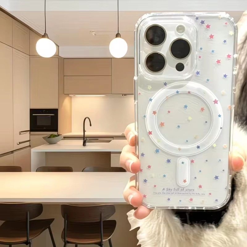 Little Star Pattern Phone Case - Phone Cases With Magnet บทวิจารณ์และราคา