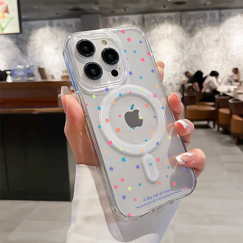 Little Star Pattern Phone Case - Phone Cases With Magnet บทวิจารณ์และราคา
