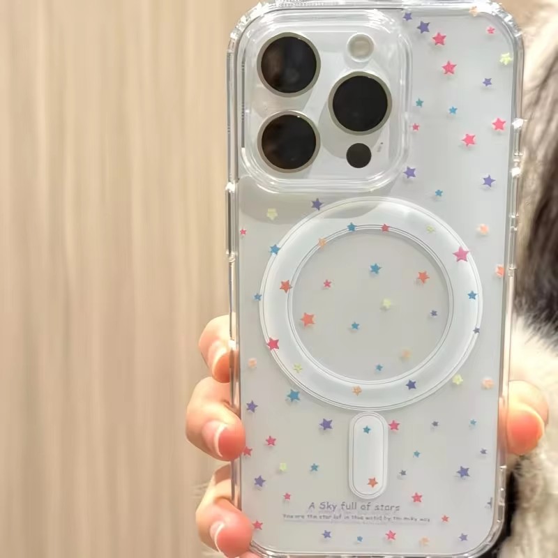 Little Star Pattern Phone Case - Phone Cases With Magnet บทวิจารณ์และราคา