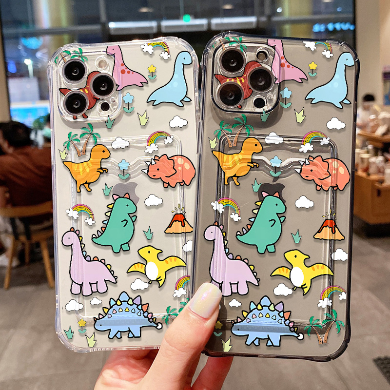 Cute Black Cat Phone Case For  - Phone Cases With Card Holder บทวิจารณ์และราคา