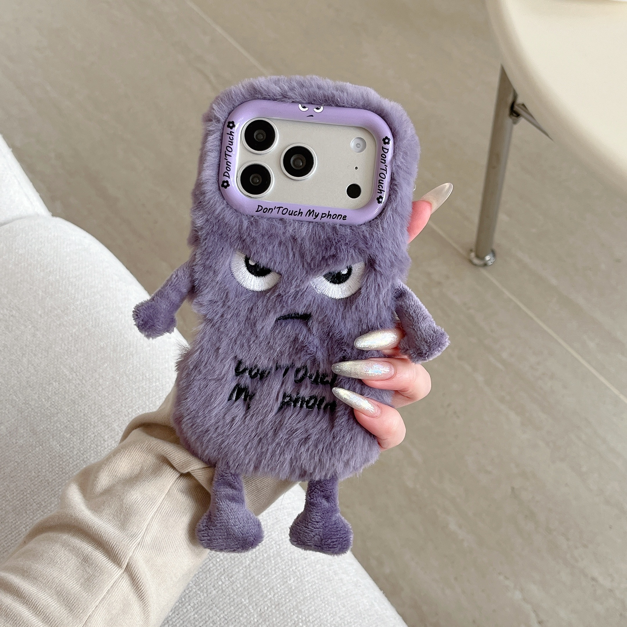 Cute Plush Phone Case with Qui - Phone Cases 13 บทวิจารณ์และราคา