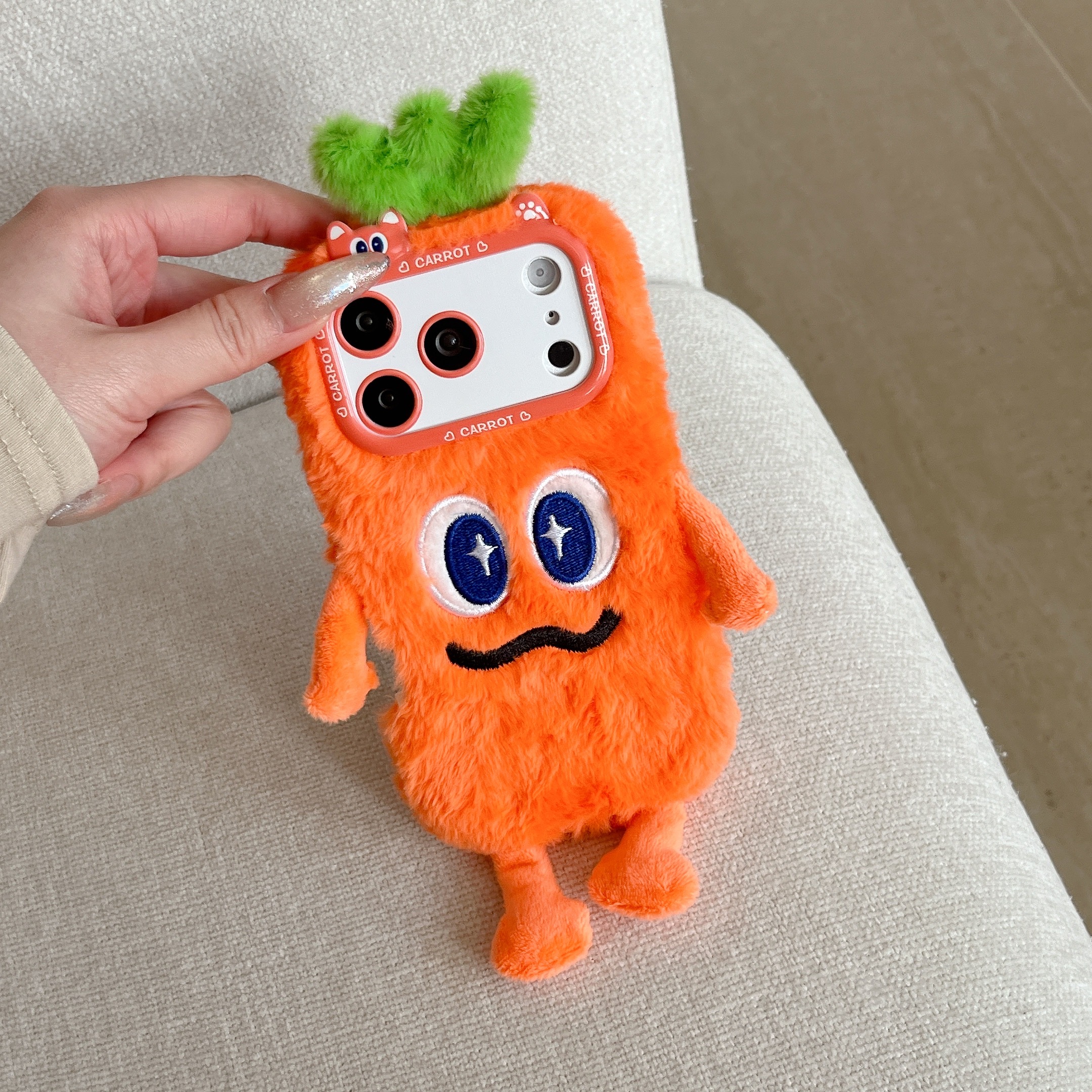 Cute Plush Phone Case with Qui - Phone Cases 13 บทวิจารณ์และราคา