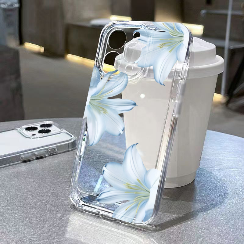 Fashion Exquisite White Lily F - Phone Cases Like Loopy บทวิจารณ์และราคา