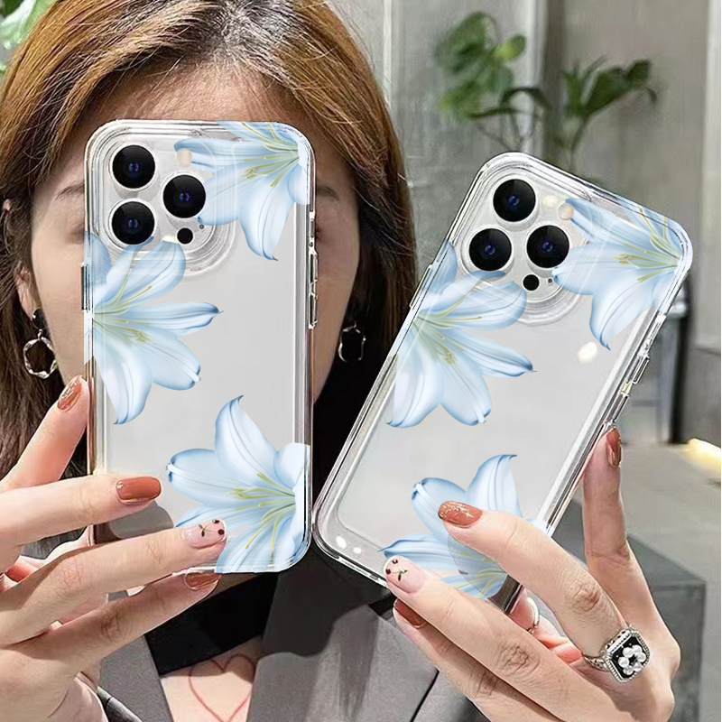 Fashion Exquisite White Lily F - Phone Cases Like Loopy บทวิจารณ์และราคา