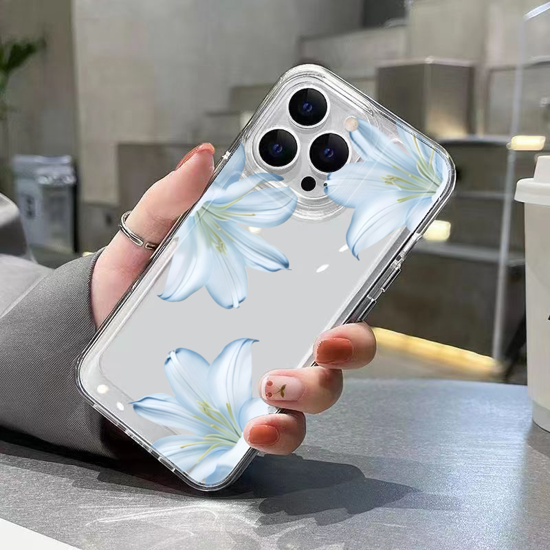 Fashion Exquisite White Lily F - Phone Cases Like Loopy บทวิจารณ์และราคา