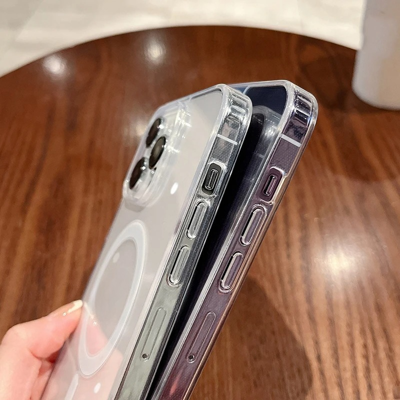 Transparent For Magesafe Magne - Phone Cases With Magnet บทวิจารณ์และราคา