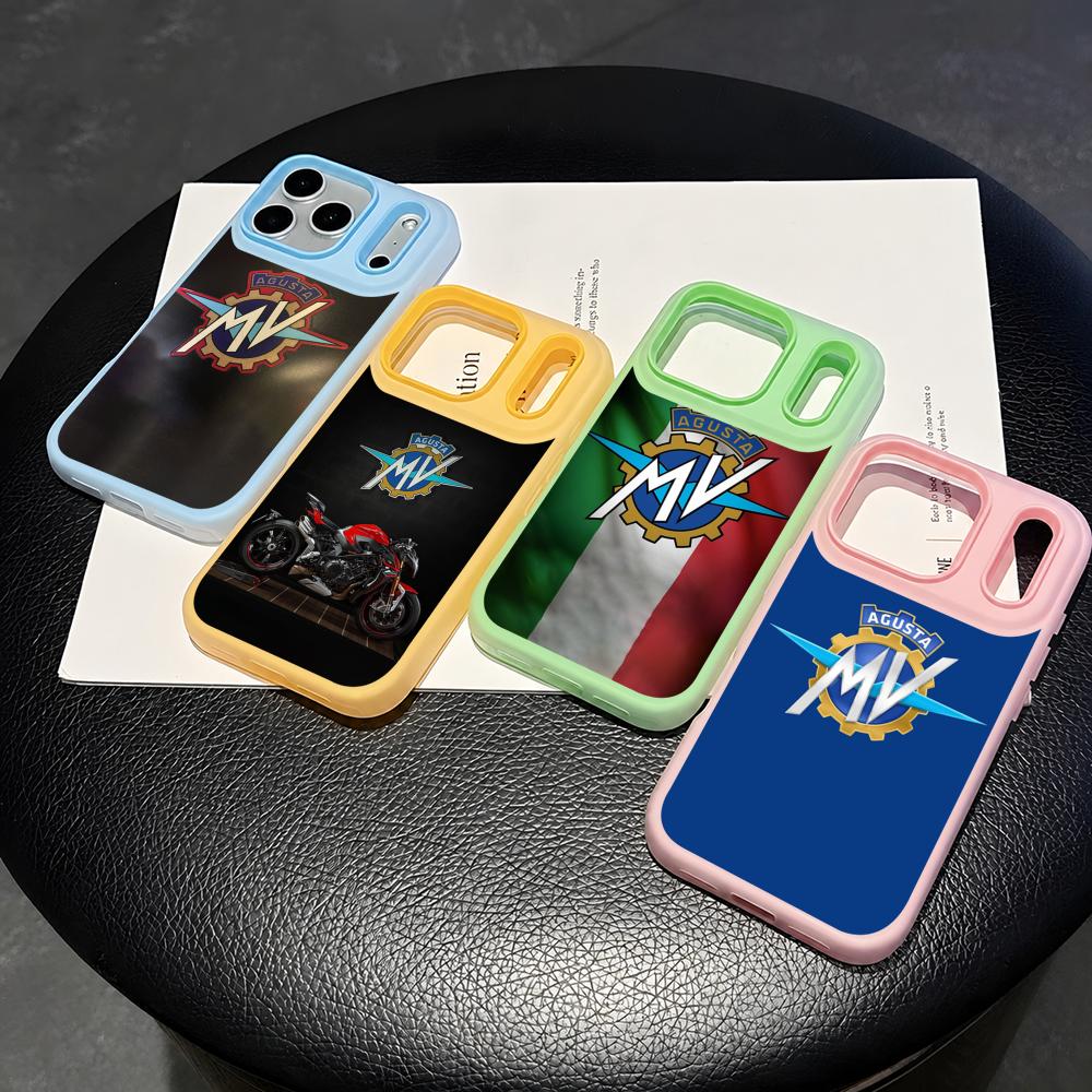 MV A-AguSTaES Cool Moto Phone  - Phone Cases With Card Holder บทวิจารณ์และราคา