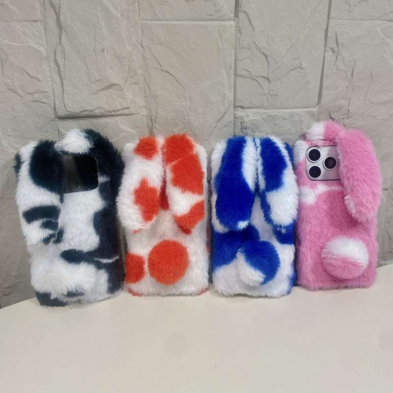 Cute Rabbit Design Fluffy Phon - Phone Cases 13 บทวิจารณ์และราคา