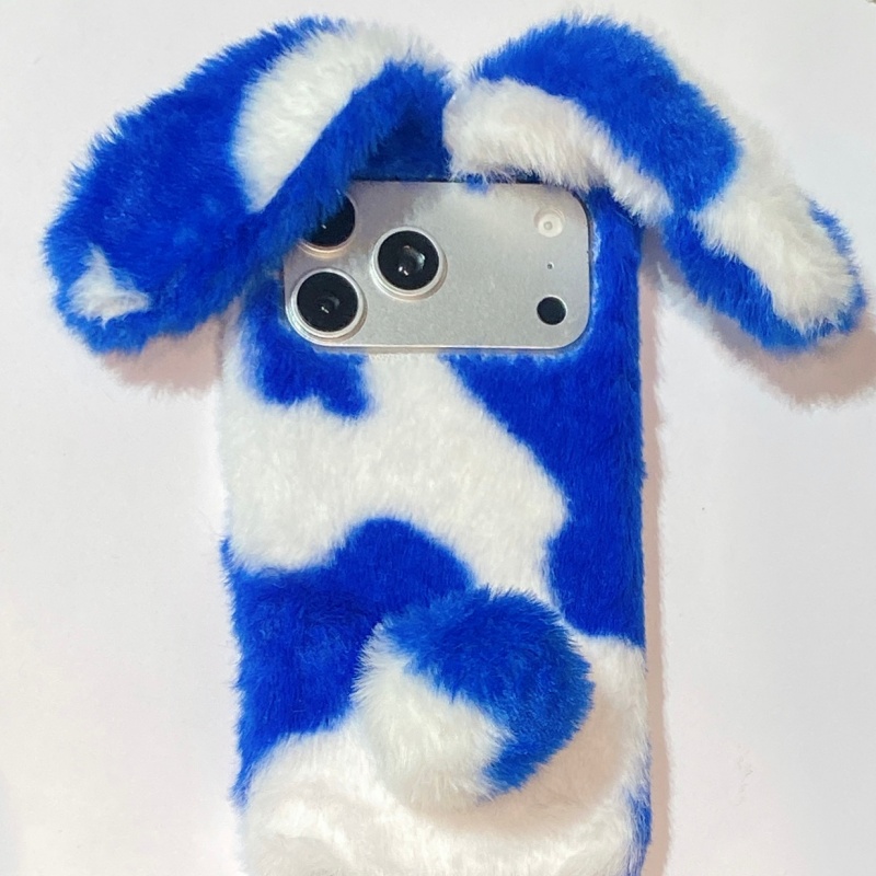 Cute Rabbit Design Fluffy Phon - Phone Cases 13 บทวิจารณ์และราคา
