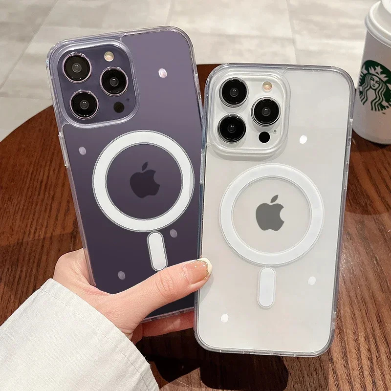 Wireless Charge Phone Case For - Clear Magsafe Case บทวิจารณ์และราคา