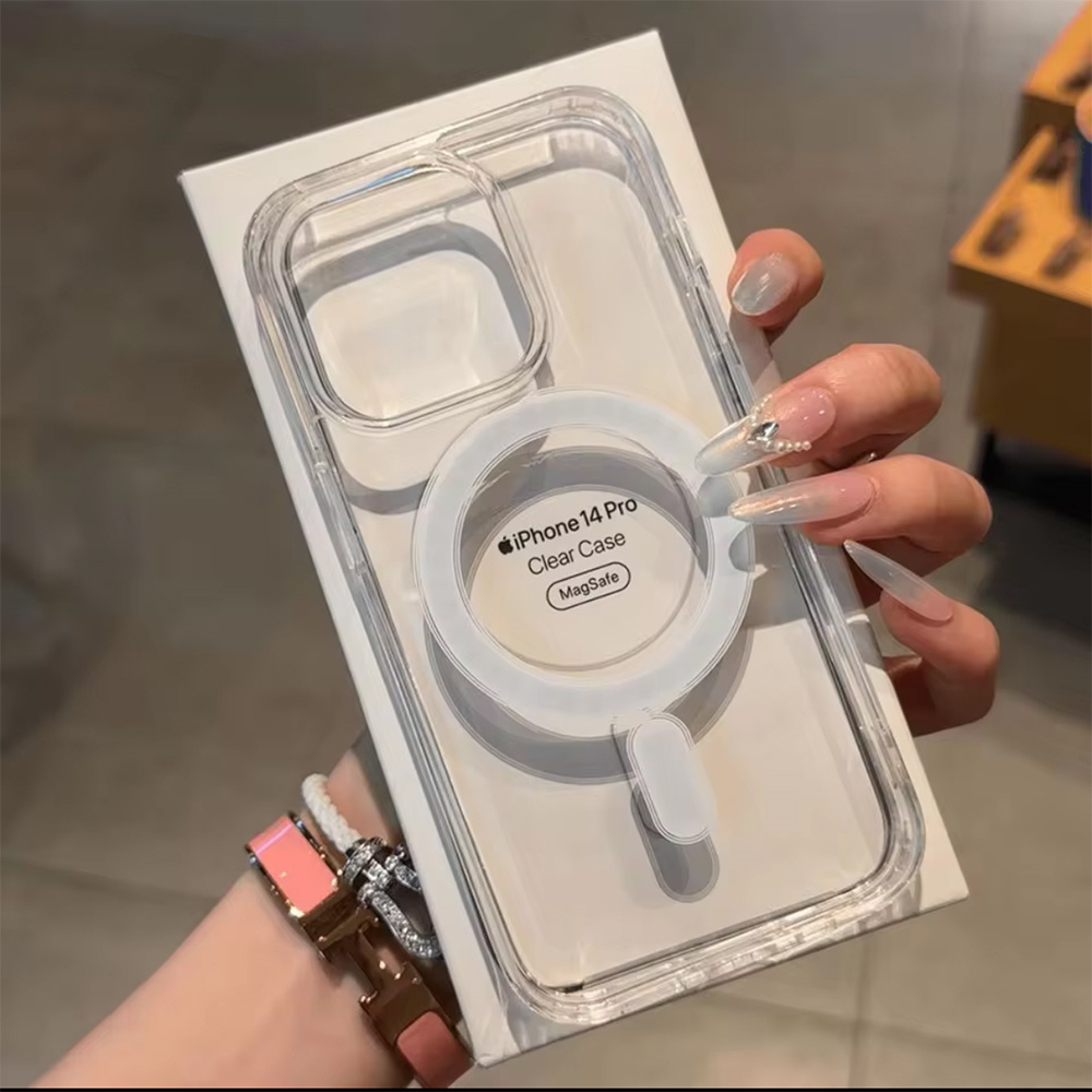 Wireless Charge Phone Case For - Clear Magsafe Case บทวิจารณ์และราคา