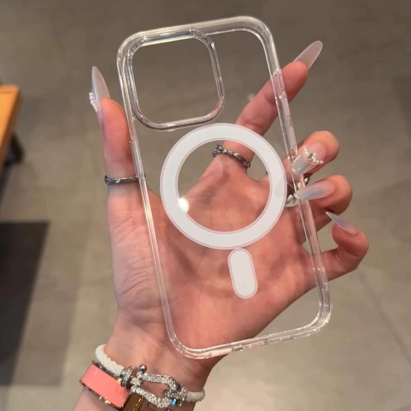 Wireless Charge Phone Case For - Clear Magsafe Case บทวิจารณ์และราคา