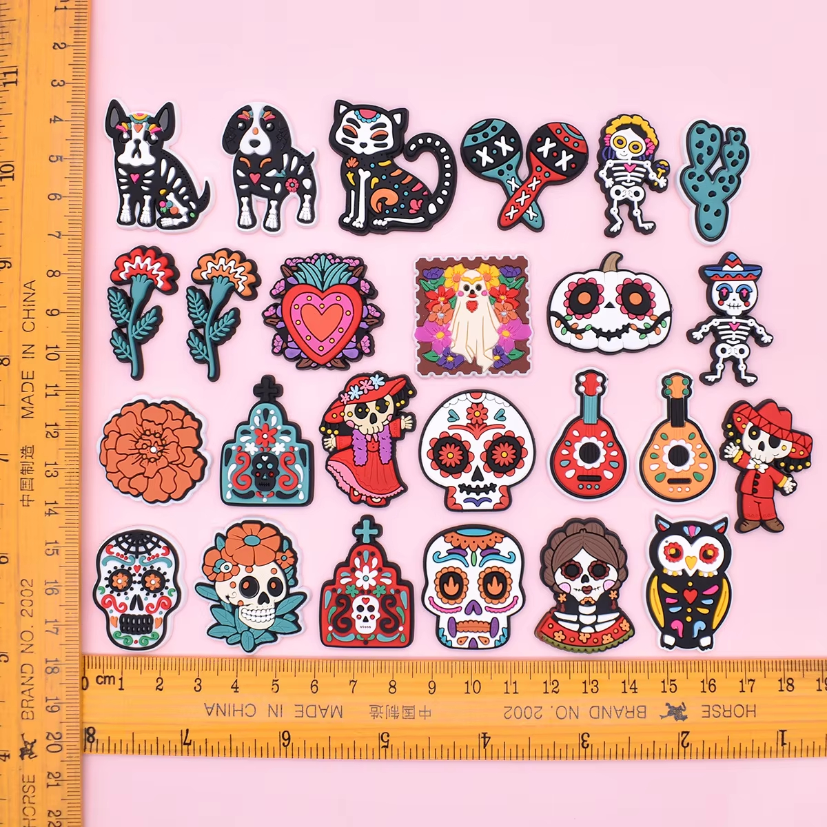 100PCS Mexico Day of the Dead  - Phone Cases Rubber บทวิจารณ์และราคา